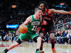 Falta de profundidade central do Raptors exposta na derrota para o Celtics