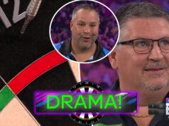 ‘Ah, Gary, Gary!’ | Anderson TÃO perto de nove dardos no thriller de desempate!