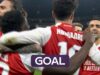 O Arsenal finalmente conseguiu forçar o gol contra de escanteio!