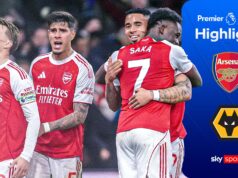 DRAMA! O Arsenal consegue uma vitória tardia sobre o Wolves e tem cinco pontos de vantagem!