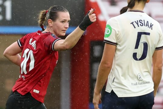 WSL: Man Utd na frente; Man Metropolis sendo frustrado AO VIVO! & destaques