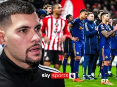 Bruno irritado: A derrota do Sunderland foi embaraçosa