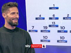 Olivier Giroud constrói seu XI DE TODOS OS TEMPOS!