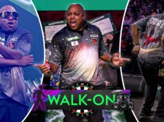 Veja os movimentos de dança! Ally Pally adorando a visita de Leonard Gates!