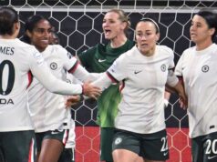 Chelsea garante vaga nas quartas de last da WCL na vitória de retorno em Wolfsburg