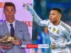 Mbappe a quatro do recorde de pontuação de Ronaldo após um impressionante curling no canto superior!