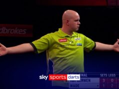 ‘Nada de errado com meus olhos!’ – Van Gerwen responde à afirmação de Wright