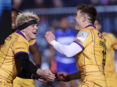 Prem Rugby: Northampton surpreende Bathtub no The Rec para chegar ao topo