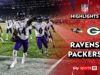 Ravens em Packers | Destaques da semana 17 da NFL