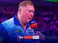 ‘Bilheteria’ Evans lança o sétimo cabeça-de-chave Wade no clássico de Ally Pally