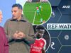 Saka estava impedido no primeiro gol do Arsenal? Dermot e Bothroyd DEBATE