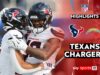 Texanos em Chargers | Destaques da semana 17 da NFL