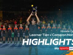 American Tien vence o belga Blockx para ganhar o título da Subsequent Gen ATP Finals