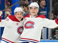 Slafkovsky, Kucherov, Tolvanen, eleitos as três estrelas da semana da NHL