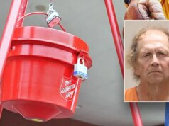 O sineiro da Flórida supostamente tenta ‘empalar’ o gerente da loja com um tripé de doação enquanto está bêbado