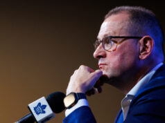 Assista ao vivo: Treliving dos Maple Leafs e Berube falam