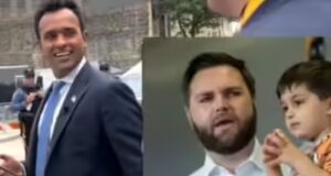 ‘Vamos’: Vivek Ramaswamy ri quando perguntado por que JD Vance chamou seu filho de ‘Vivek’