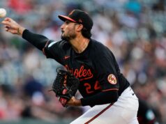 Relatório: Orioles se reúne com o titular Zach Eflin em um contrato de um ano