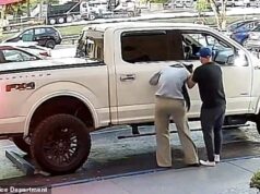 Vídeo aterrorizante mostra uma mulher gritando sendo ‘sequestrada na rua em plena luz do dia’ enquanto uma busca urgente é iniciada