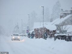 Grã-Bretanha em alerta máximo para neve e gelo enquanto a tempestade Goretti se aproxima: os passageiros enfrentam jornadas traiçoeiras enquanto a tempestade se aproxima com um ‘evento de múltiplos riscos’ e até 20 centímetros de neve HOJE