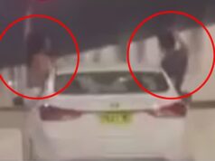 Mulher acusada de manobra de surf de carro no túnel da autoestrada M8 de Sydney