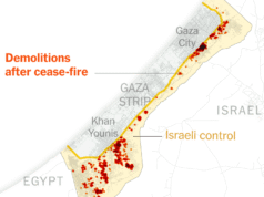 Dois meses após o cessar-fogo, Israel ainda está demolindo Gaza