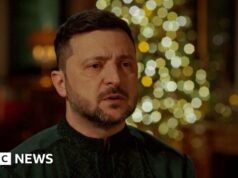 Zelensky diz que acordo de paz está 90% pronto no discurso de Ano Novo