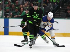 Sabres ultrapassam Stars e empatam o recorde da franquia pela décima vitória consecutiva