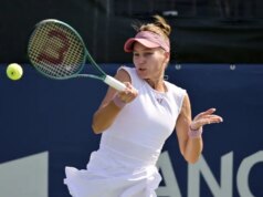 Rodada WTA: McCartney Kessler atordoado em Hobart