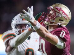 WR Duce Robinson do estado da Flórida renunciará ao draft da NFL