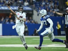 Texanos em brasa focados nos Colts com o controle da divisão fora de suas mãos