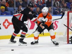 Os panfletos pretendem impedir a derrapagem contra os tórridos Sabres