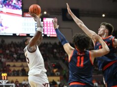 Virginia Tech trabalha 3 OTs para derrubar o número 21 da Virgínia
