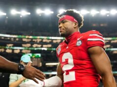 Caleb Downs do estado de Ohio se declara para o draft da NFL