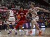 Ebuka Okorie marca 28 gols na vitória de Stanford sobre o 16º colocado em Louisville