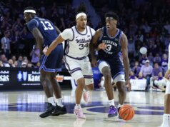 Os 24 pontos de AJ Dybantsa lideram o 10º lugar da BYU sobre o Kansas State
