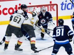 Knights interrompem derrapagem no gol do OT e estendem queda dos Jets para 10