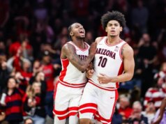 Brayden Burries soma 28 pontos na vitória do número 1 do Arizona sobre o Kansas State