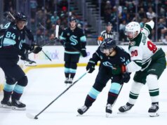 Golpe selvagem lidera, mas vence Kraken no OT no gol de Mats Zuccarello