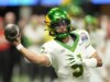 QB Dante Moore permanecendo no Oregon, opta por não entrar no draft da NFL