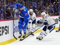 A vitória dos Leafs no OT quebra a sequência de 17 jogos do Avs em casa