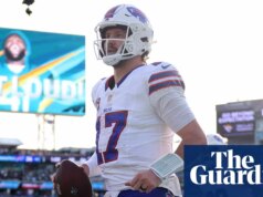 O ensanguentado, mas inflexível, Josh Allen leva o Payments a uma emocionante vitória nos playoffs sobre o Jaguars
