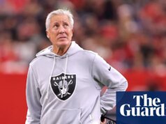 Raiders demitem Pete Carroll após uma temporada; Tom Brady aconselhará sobre novas contratações