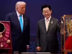 Jato de US$ 400 milhões para capacete de samurai: todos os presentes que Trump recebeu em 2025