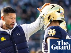 Notre Dame nega que o técnico Marcus Freeman tenha agredido o técnico de luta livre native