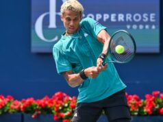 Em uma semana do Open da Austrália: Gabriel Diallo perdeu uma partida contra um adversário que parecia à sua porta