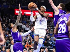 Gilgeous-Alexander marca 46 pontos e Thunder interrompe derrapagem rara com vitória do OT sobre o Jazz