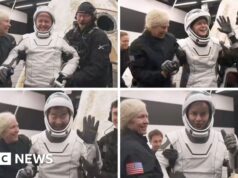 Assista: Astronautas retornam à Terra após evacuação médica