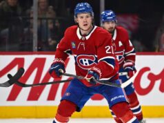 De volta, esta noite, face aux Pink Wings, Kaiden Guhle está ultrapassado por toda a gama de emoções no curso dos dois últimos meses de mim e demi