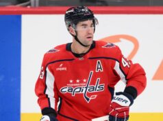 Wilson dos Capitals é questionável para retornar com lesão na parte inferior do corpo